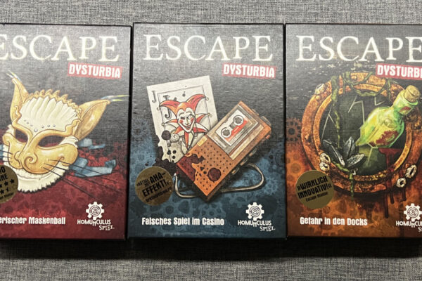 Escape Dysturbia: Mörderischer Maskenball, Falsches Spiel im Casino und Gefahr in den Docks